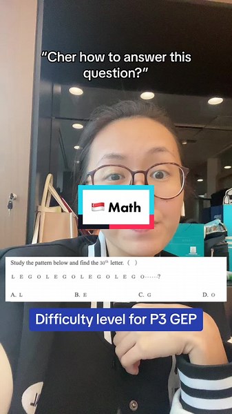 Challenging Math Problem for P3 Students and Parents in Singapore