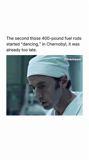 MEMEZAR • MEMES & MEME-CULTURE on Instagram: "A doctor going “oops” is bad, but not a bad as a nuclear plant engineer going oops 😭 Chernobyl refers to the 1986 nuclear disaster at the Chernobyl Nuclear Power Plant in present day Ukraine. A flawed reactor design and human error during a late night safety test caused a massive explosion, releasing radioactive material across the Soviet Union and much of Europe. The disaster led to widespread health issues, long term environmental damage, and the