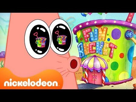 Patrick's Birthday Surprise to the... Fun Bucket?! - The Patrick Star Show - Nickelodeon UK