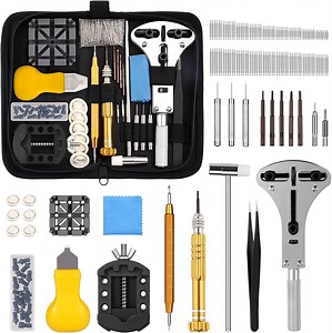Vastar Watch Repair Kit, Watch Repair Tools Professional Spring Bar Tool Set, Watch Band Link Pin Tool Set with Carrying Case
