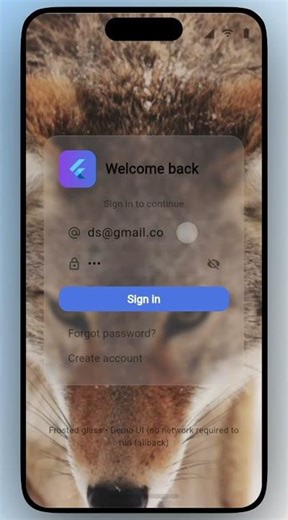 Liquid Glass with Flutter #flutter