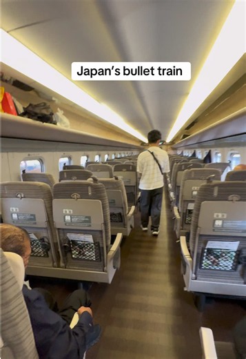 Japan’s bullet train 🚅 speeds up to 320 km/h (200 mph), it is the fastest way to travel between major cities like Tokyo, Kyoto, Osaka, #travel #japan #japantravel #japantrip #foryou