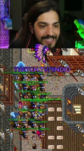 It's Trap Bless and 700+ players are falling into Tibia Global! The village is making history!