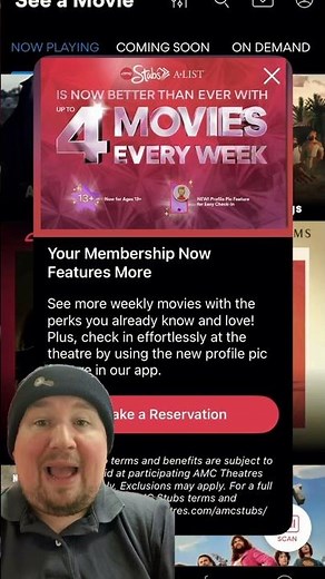 AMC Stubs A-List Now Let’s You See FOUR Movies a Week! #moviefans #movieclub #amctheaters #moviefan
