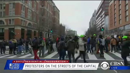 105K views · 737 reactions | EARLIER: Inauguration protesters smashed...