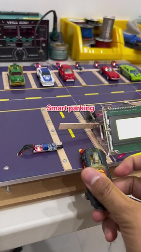 Smart parking #smartlife #project #electronic #ให้เทคโนโลยีsaveสิ่งดีดีในชีวิตคุณ #savetechfirst