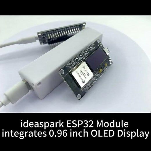 ideaspark® ESP32 Development Board with 0.96 Inch OLED