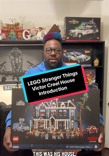 LEGO Stranger Things Victor Creel House (11370) introduction @LEGO @Stranger Things #lego #strangerthings #legotiktok #viral #fypシ