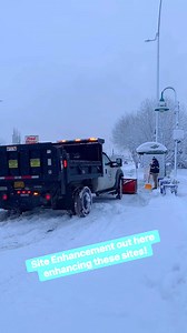 Our Site Enhancement team is out in these streets and on the scene for the first real snowfall of the season! Give them a big hand for braving the elements to make sure our riders have access to their buses, which are still operating regular service. From the first snowflake to the last and every season in between, the Site Enhancement crew has you covered. #anchorage #peoplemover #publictransportation #winteriscoming #winterdonebeenhere #siteenhancement | Anchorage People Mover