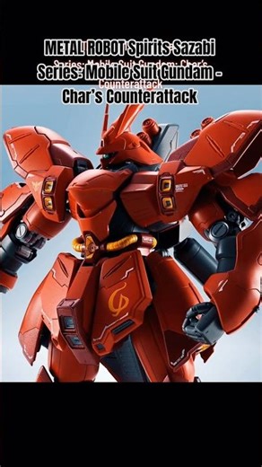 METAL ROBOT Spirits SazabiSeries: Mobile Suit Gundam: Char’s Counterattack