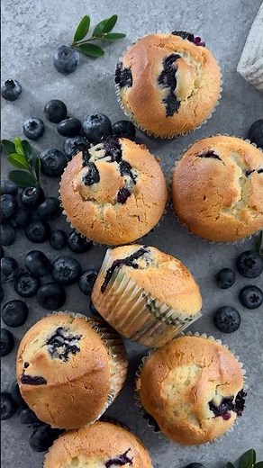 BEST Blueberry Muffins Recipe | Olga in the Kitchen