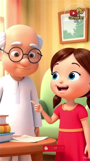 “দাদুর কলমের হঠাৎ ‘ছুটি’! 😂✏️ | Funny Bengali Kids Cartoon”#cartoonkeybd