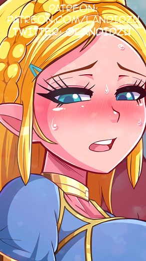 Fanart de Princesa Zelda por Landidzu