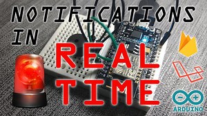 Real-time event notifications with NodeMCU Arduino tutorial