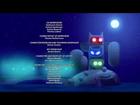 PJ Masks Credits | EOne | Frog Box | JS Network Original Logo 2014