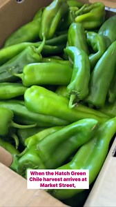 When the Hatch Green Chile harvest arrives at Market Street It's time to celebrate! Because if you’re anything like us, you’re inclined to put Hatch in and on everything! #ShopMarketStreet #HatchChiles | Market Street
