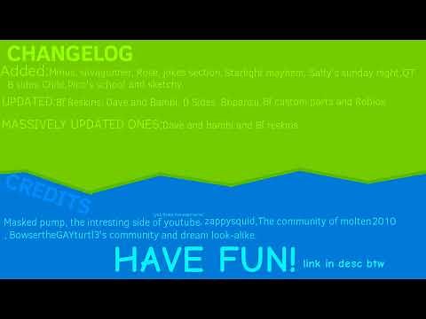 MASSIVE UPDATE TO THE FNF BODY PARTS MEGA PACK! link in description.