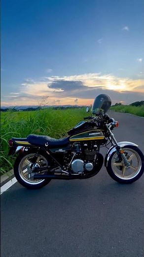 2025夏 黄昏時の750RS:Z2 #カワサキ #750rs #z2
