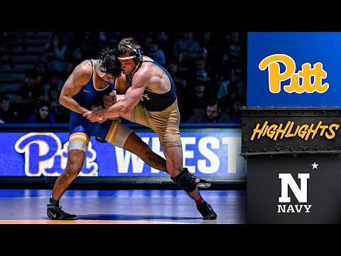 Pitt Wrestling | Pitt 35, Navy 3 | Highlights