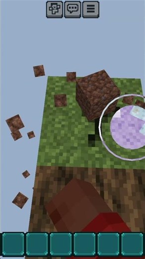 how to play Minecraft 1 block | the ultimate game khule ☠️👾⛰️🏙️ #minecraft