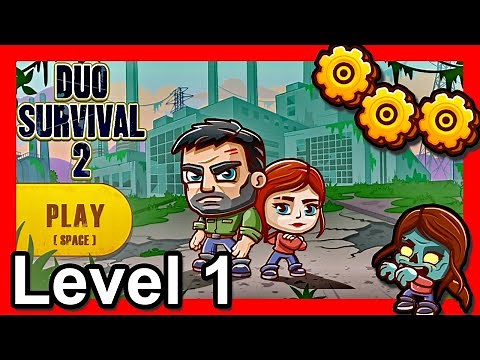 Duo Survival 2 Level 1 [Gameplay] Poki.com