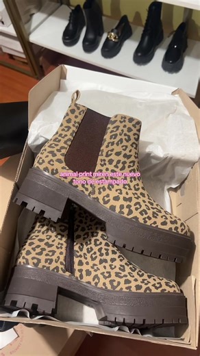 Stylish Animal Print Boots for Women