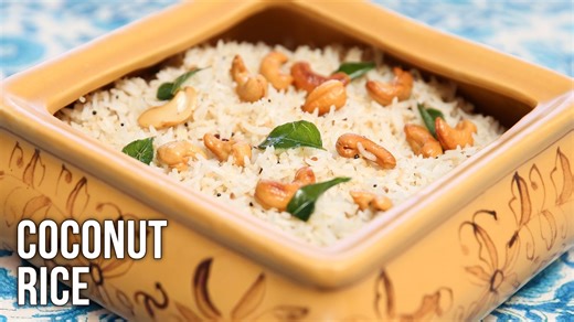 Quick and easy coconut rice recipe
