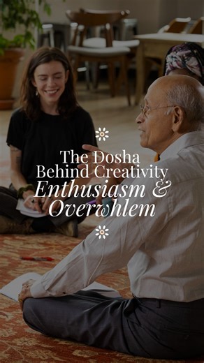 The Ayurvedic Institute on Instagram: "Somewhere along the way, we accepted stress and anxiety as unavoidable. But here’s the truth: living under constant pressure slowly disrupts the balance of your doshas and causes you to lose your essence. Allowing your Vata to remain unsettled means the very things that make life vibrant—happiness, creativity, joy—begin to fade. Dr. Vasant Lad explains that vata governs every inhalation and exhalation, all movement within your body, and the creative spark t