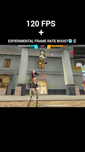 120 fps + experimental frame rate boost 🥶🗿