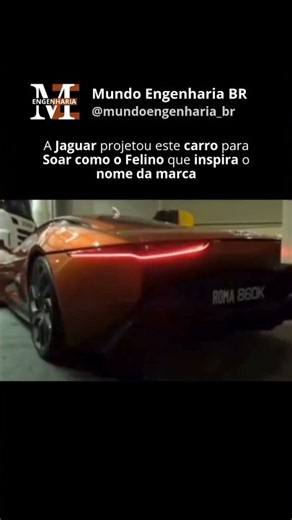 O Jaguar C-X75 não é apenas um hipercarro