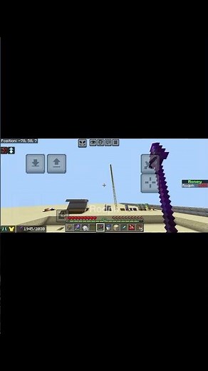 Flying Infinitely Using Spear #minecraft#minecrafttutorial#minecraftbedrock#minecraftglitch