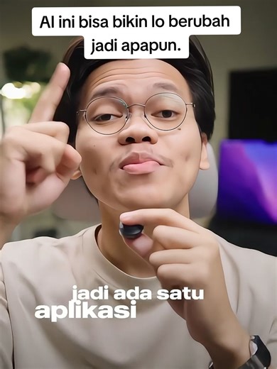 AI ini bisa bikin lo berubah jadi apapun.