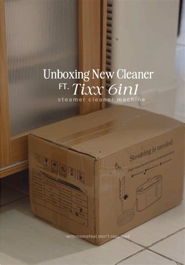 Unboxing the Tixx 6in1 Steamer Cleaner Machine