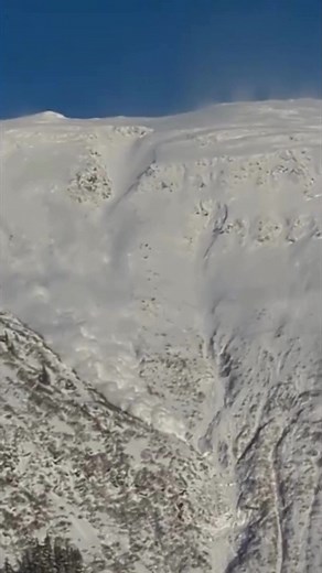 9.6K views · 29 reactions | Crews triggered a controlled avalanche to help reduce the hazard above near a road. #avalanche #snow #winter #alaska | Action News 5 | Facebook