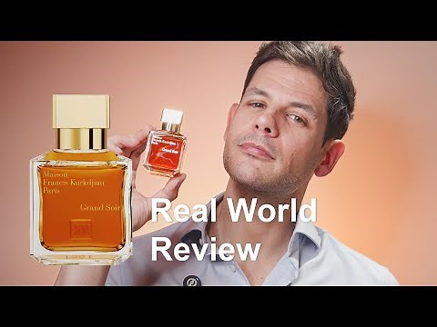 Maison Francis Kurkdjian Grand Soir - real world fragrance review