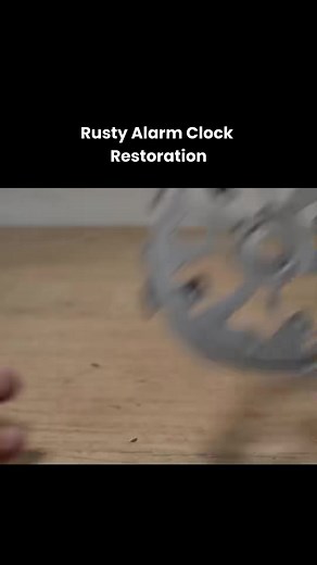 Rusty alarm clock restoration #restorationprojects #repair #oldthings #satisfying #antiques | Restorix