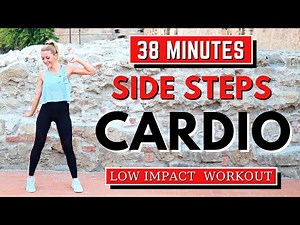 🔥SIDE STEPS CARDIO🔥LOW IMPACT CARDIO for WEIGHT LOSS🔥KNEE FRIENDLY🔥NO JUMPING🔥NO REPEAT🔥