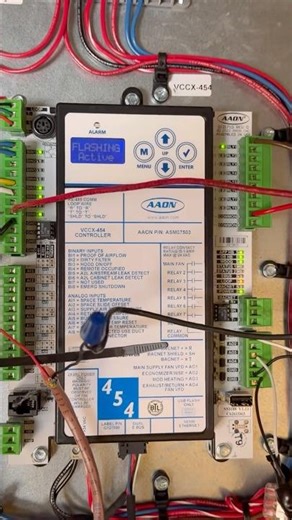 AAON FLASHING ACTIVE CODE