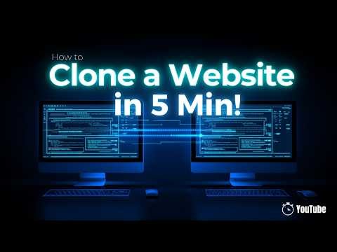 How To Clone Any Website Free | Copy Full Website In 5 Minutes