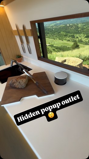 2K views · 232 reactions | A flash countertop popup hidden charger? Yeah we cover every little detail to give you the campervan of your dreams . . . #campervan #vanlife #vanlifer #overland #offgrid #sprinter #sprintervan #adventure | Voyager Vans | Facebook