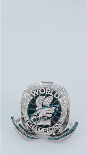 Eagles Super Bowl LIX Ring Goes on Display | Pro Football Hall of Fame