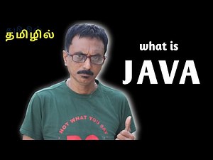 Learn basics of JAVA in tamil