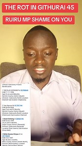 1.3K views · 19 reactions | This is how Ruiru MP is selling and redirecting government opportunities meant for the Ruiru people to other places. | Maina Wa Chipo | Facebook