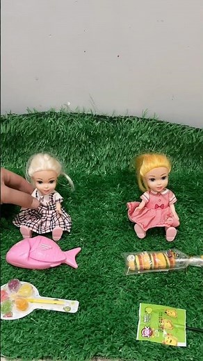 Unboxing Toys Elsa and Anna || She ate the Pest #satisfying #toys #animation