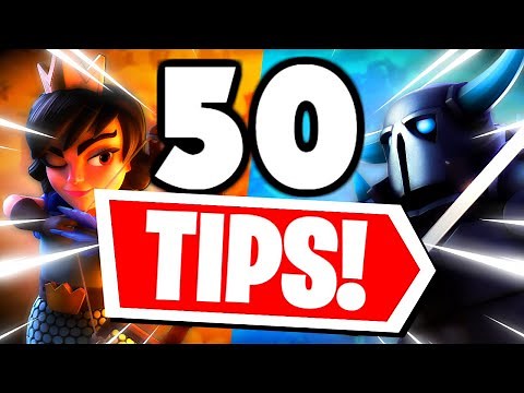 50 QUICK CLASH ROYALE TIPS AND TRICKS!