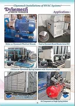 Dynemech Anti Vibration Solutions for HVAC