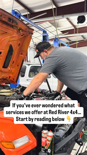 📋 SERVICE LIST • If it goes off-road or off the grid • If it’s a work truck, trail rig, or weekend adventure build We work on it. • Any make. Any model. • Suspension & lift kits • Wheels & tires • Mount, balance & rotations • Alignments • Oil changes & general maintenance • Professional spray-in bed liners • Custom fabrication • Armor, bumpers & protection • Overland & camping builds • Full showroom of off-road & camping accessories • Hard-to-find gear you won’t find anywhere else in town • Bui
