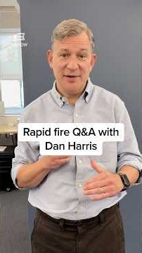 Rapid fire Q&A with Dan Harris