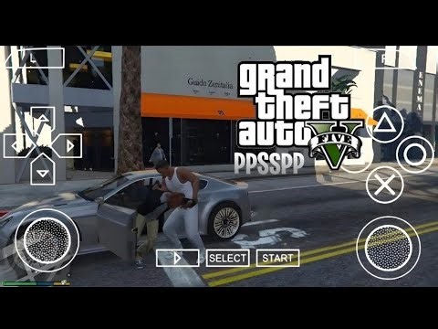 GTA 5 PPSSPP ISO Download for Android | GTA V PSP Mod Latest Update & Story Mode Gameplay