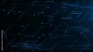 Artificial intelligence AI, data mining, Processing and organizing data. modern computer technology surface. 3D Digital Data moving Circuit Board CPU loop backgrounds. Computer Abstract high tech 4K